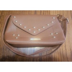 Alexis Bendel Gold Grommet Double Strap Purse
